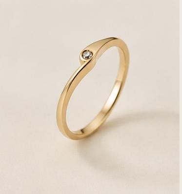 Lumiere Minimalist Ring - Image 3
