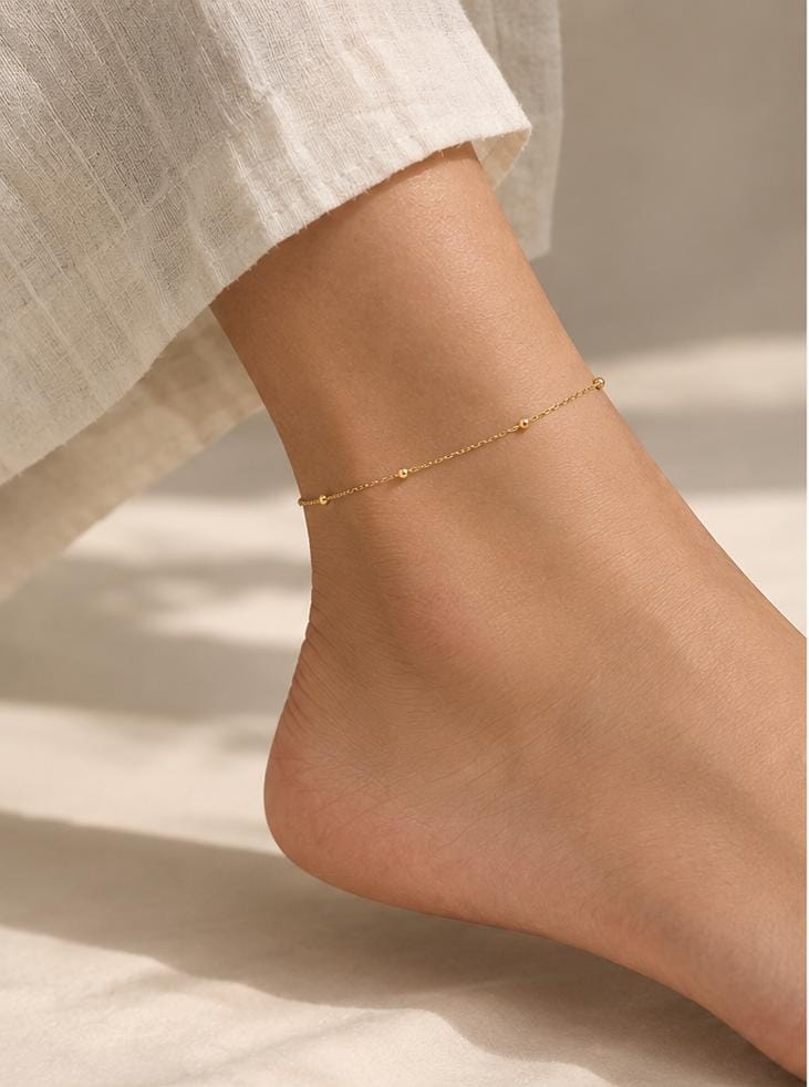 Aurelia Gold Anklet