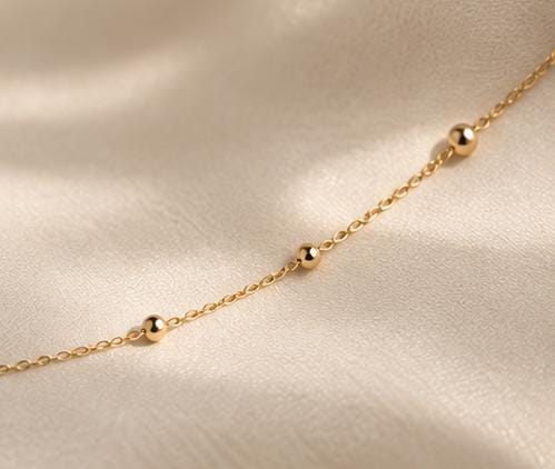 Aurelia Gold Anklet - Image 2