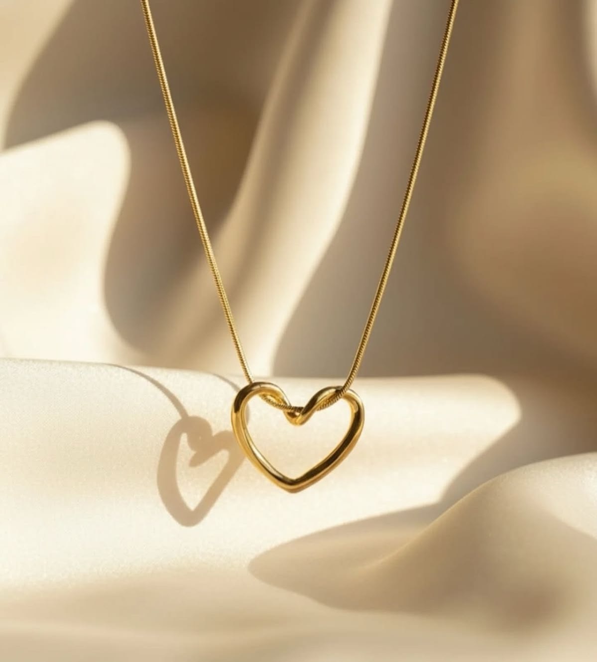 Open Heart Pendant - Image 3